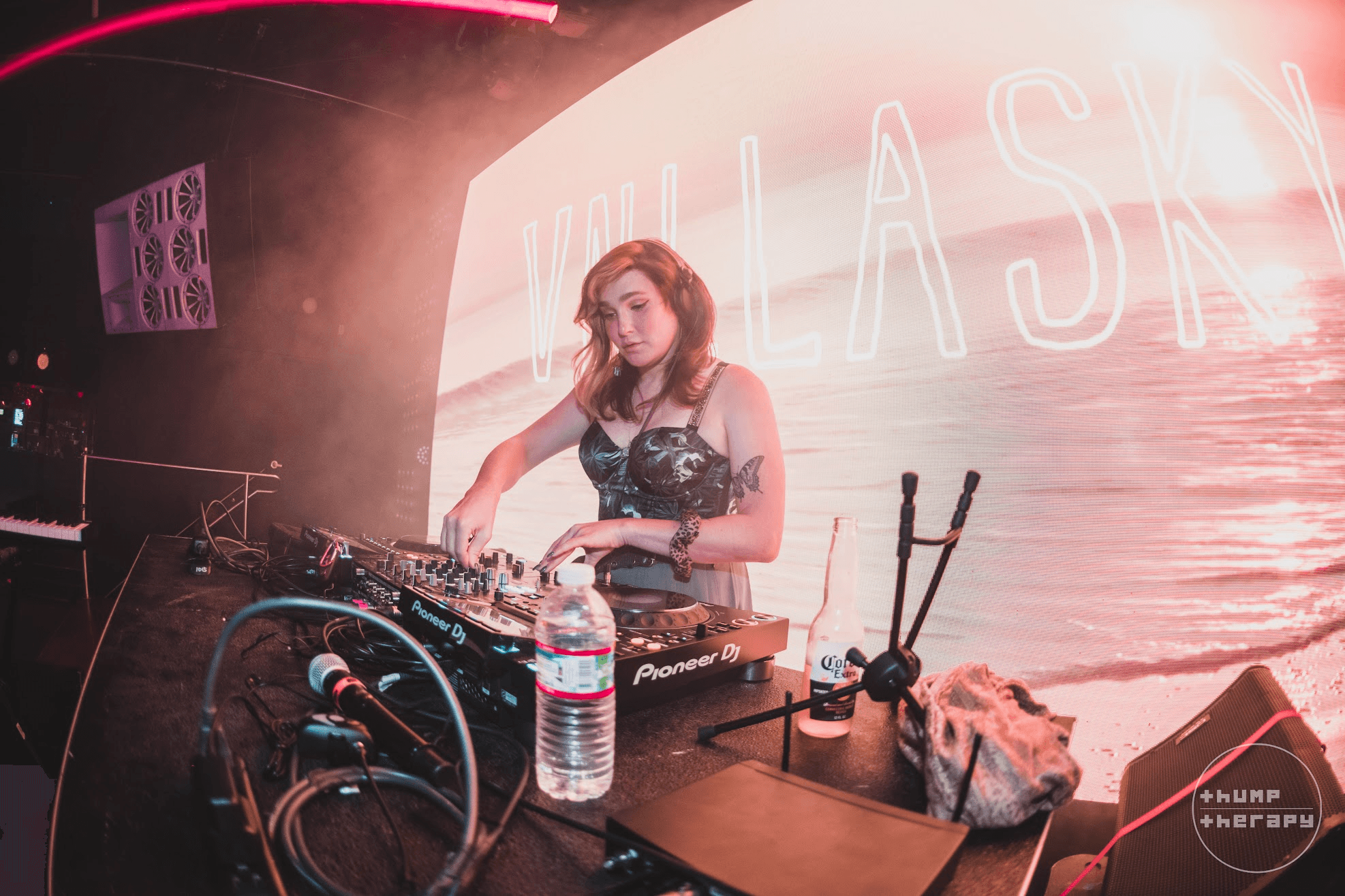 Portrait of Riley Love at the decks.
